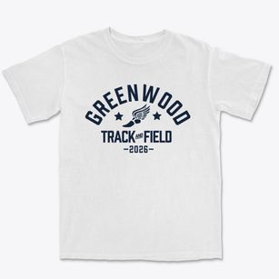 Greenwood Elementary School Track and Field Premium Heavyweight T-shirt