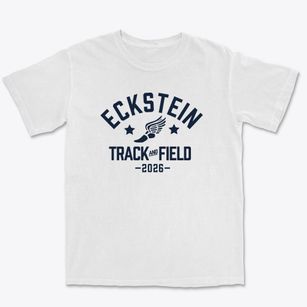 Eckstein Middle School Track and Field Premium Heavyweight T-shirt