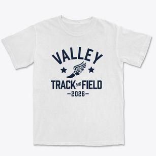 Valley Christian School Track and Field Premium Heavyweight T-shirt