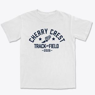 Cherry Crest Elementary Track and Field Premium Heavyweight T-shirt