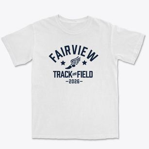 Fairview Elementary School Track and Field Premium Heavyweight T-shirt