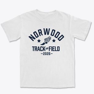 Norwood Elementary School Track and Field Premium Heavyweight T-shirt