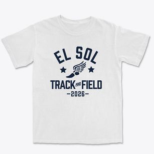 El Sol Academy Track and Field Premium Heavyweight T-shirt