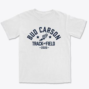 Bud Carson Middle School Track and Field Premium Heavyweight T-shirt