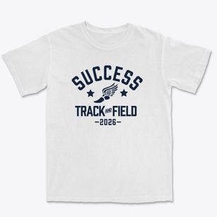 Success High School Track and Field Premium Heavyweight T-shirt