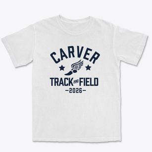Carver Elementary School Track and Field Premium Heavyweight T-shirt