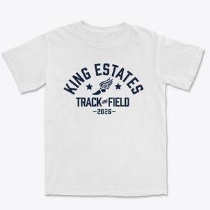 King Estates Middle School Track and Field Premium Heavyweight T-shirt