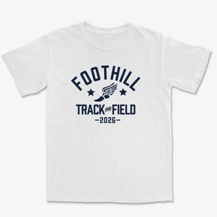 Foothill Intermediate School Track and Field Premium Heavyweight T-shirt