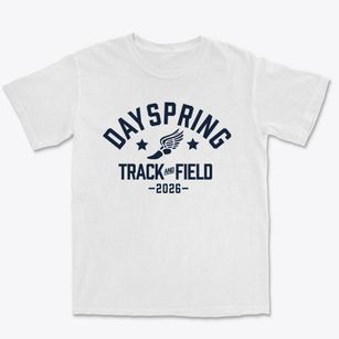 Dayspring Christian School Track and Field Premium Heavyweight T-shirt