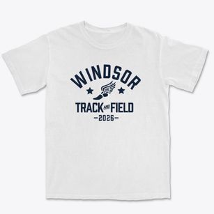 Windsor High School Track and Field Premium Heavyweight T-shirt