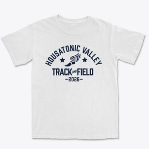 Housatonic Valley Regional High School Track and Field Premium Heavyweight T-shirt