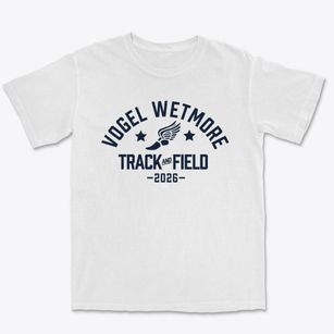 Vogel Wetmore Elementary School Track and Field Premium Heavyweight T-shirt