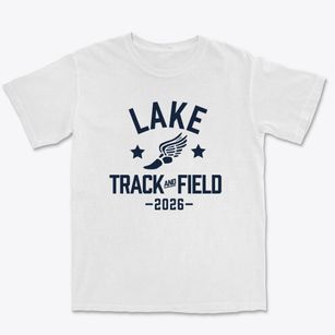 Lake Montessori School Track and Field Premium Heavyweight T-shirt