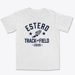 Estero High School Track and Field Premium Heavyweight T-shirt