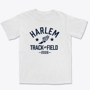Harlem High School Track and Field Premium Heavyweight T-shirt