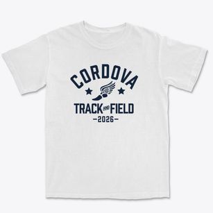 Cordova Primary School Track and Field Premium Heavyweight T-shirt