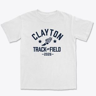 Clayton Primary School Track and Field Premium Heavyweight T-shirt