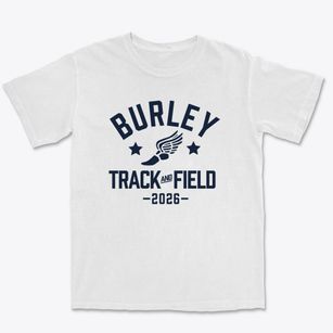 Burley Junior High School Track and Field Premium Heavyweight T-shirt