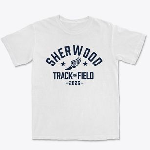 Sherwood Elementary School Track and Field Premium Heavyweight T-shirt