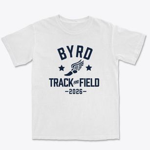 Byrd Community Academy Track and Field Premium Heavyweight T-shirt