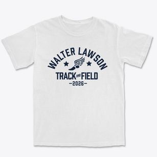 Walter Lawson Children's Home Track and Field Premium Heavyweight T-shirt