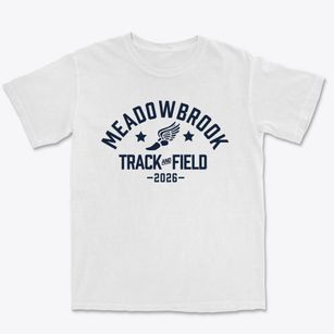 Meadowbrook Elementary School Track and Field Premium Heavyweight T-shirt