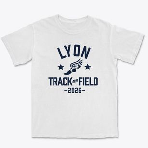 Lyon Primary School Track and Field Premium Heavyweight T-shirt