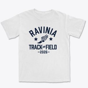 Ravinia Elementary School Track and Field Premium Heavyweight T-shirt