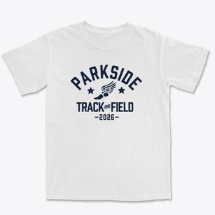 Parkside Elementary School Track and Field Premium Heavyweight T-shirt