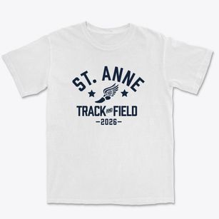 Saint Anne School Track and Field Premium Heavyweight T-shirt