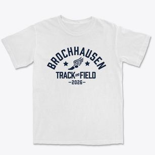 Anna Brochhausen Elementary School #88 Track and Field Premium Heavyweight T-shirt