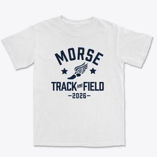 Morse Elementary School Track and Field Premium Heavyweight T-shirt