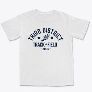 Third District Elementary School Track and Field Premium Heavyweight T-shirt