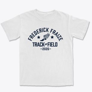Frederick Fraize Track and Field Premium Heavyweight T-shirt
