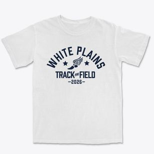 White Plains Elementary School Track and Field Premium Heavyweight T-shirt