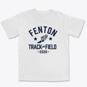 Fenton Elementary School Track and Field Premium Heavyweight T-shirt