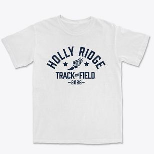 Holly Ridge School Track and Field Premium Heavyweight T-shirt
