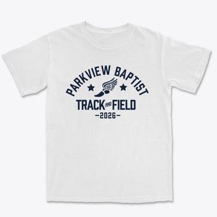 Parkview Baptist School Track and Field Premium Heavyweight T-shirt