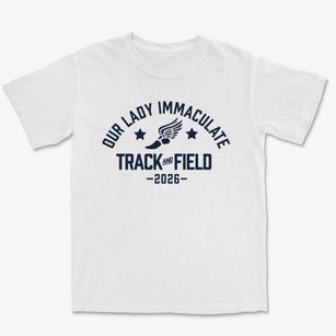 Our Lady Immaculate School Track and Field Premium Heavyweight T-shirt