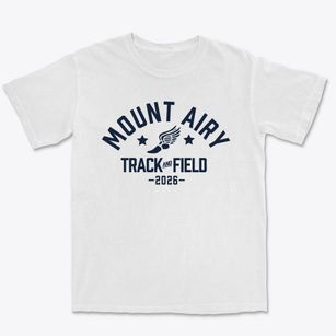 Mount Airy Middle School Track and Field Premium Heavyweight T-shirt