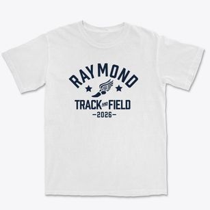 Raymond A Rogers Junior School Track and Field Premium Heavyweight T-shirt