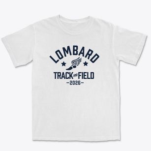 Lombard Middle School Track and Field Premium Heavyweight T-shirt