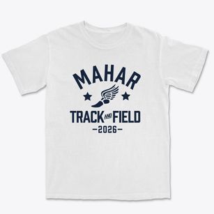 Mahar Regional High School Track and Field Premium Heavyweight T-shirt