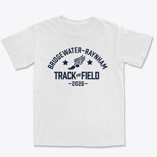 Bridgewater-raynham Regional High School Track and Field Premium Heavyweight T-shirt