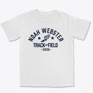 Noah Webster Academy Track and Field Premium Heavyweight T-shirt
