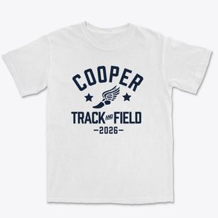 Cooper Elementary School Track and Field Premium Heavyweight T-shirt