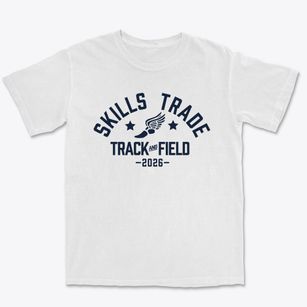 Skills & Trade Prep Track and Field Premium Heavyweight T-shirt