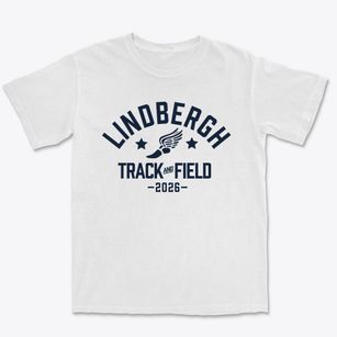 Lindbergh Elementary School Track and Field Premium Heavyweight T-shirt