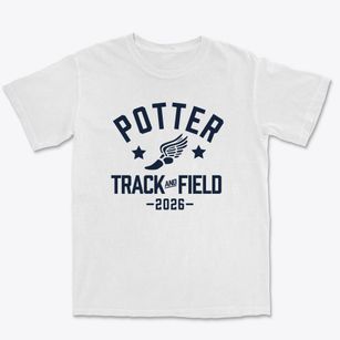 Potter Elementary School Track and Field Premium Heavyweight T-shirt