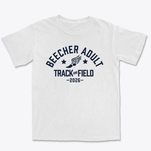 Beecher Adult Career Center Track and Field Premium Heavyweight T-shirt